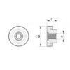 Knurled nut [073] (073060060002)