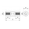 Cylindrical spacer [300] (300200459935)